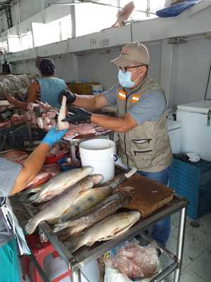 UESVALLE intensifica controles en productos de la pesca