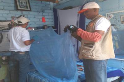 La UESVALLE adopta la implementación de toldillos impregnados con insecticida