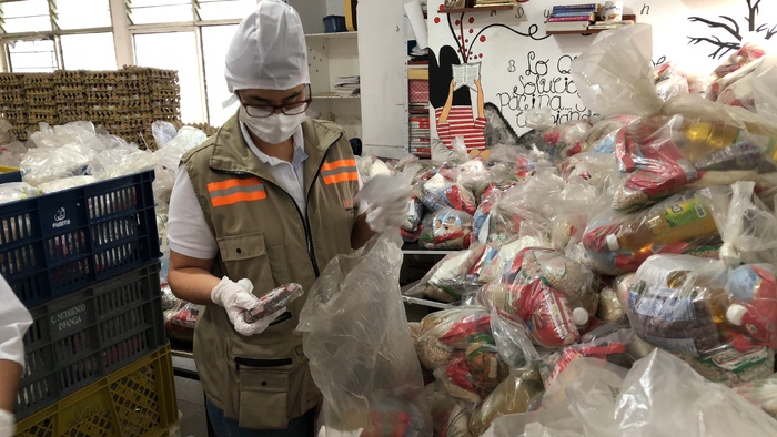 UESVALLE inspeccionó más de mil paquetes alimentarios que serán entregados a beneficiarios del PAE en Riofrío